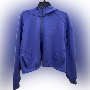 lululemon athletica Purple Half-Zip Jacket